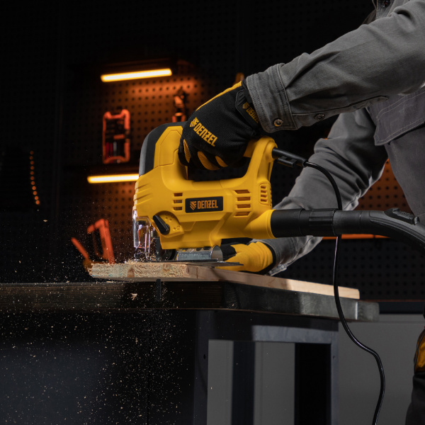 Лобзик электрический DENZEL JS-65, 550 Вт, 65 мм