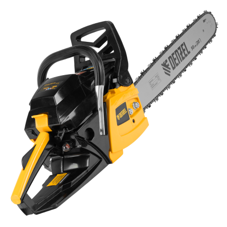 Пила цепная бензиновая DENZEL DGS-5820, шина 50 см, 4.1 л.с, шаг 0.325, 76 звеньев