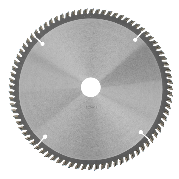 Пильный диск по ламинату DENZEL ф250 х 30 мм, 80 зубьев