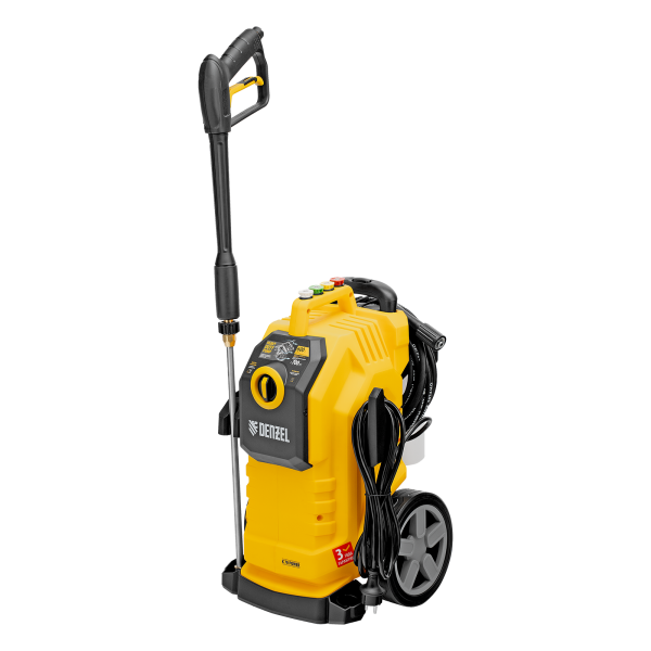 Моечная машина высокого давления DENZEL K 70 Power, 2500 Вт, 180 бар, 600 л/ч, асинхронный двигатель