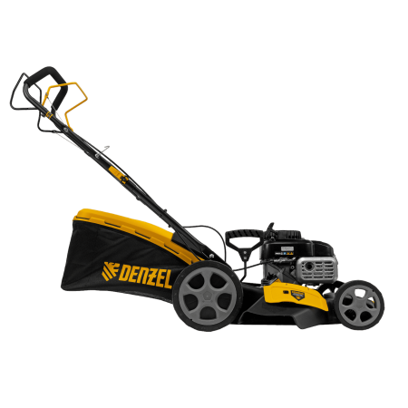 Газонокосилка бензиновая DENZEL GLR-460SP-ZS, 149 см3, ширина 46 см, привод, травосборник 65 л