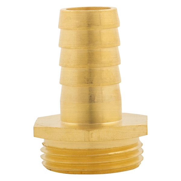 Штуцер для шланга DENZEL 97272, 3/4 дюйм, с наружной резьбой G1