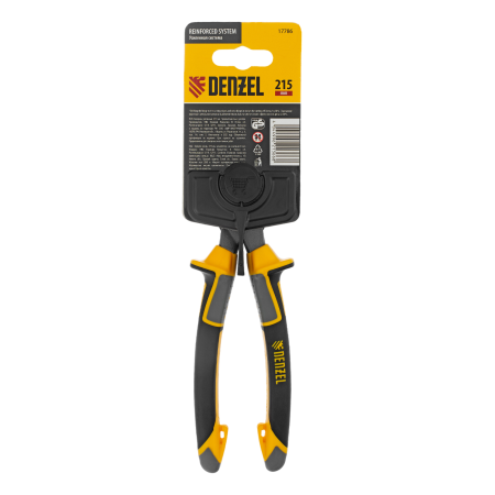Бокорезы DENZEL 215 мм, усиленные, трехкомпонентные рукоятки