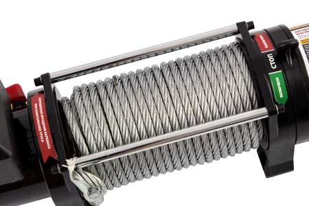 Лебедка автомобильная электрическая DENZEL LB-4000, 4.5 т, 3.7 кВт, 12В