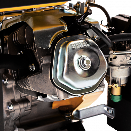 Генератор бензиновый DENZEL GE 6900, 5.5 кВт, 220 В/50 Гц, 25 л, ручной старт