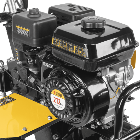 Мотоблок DPT-270, 7 л.с., ремен.сцеп, шир 85 см, глуб 35 см,фрез 3х4,ШОМ,скор 2В/1Н,кол 8" Denzel