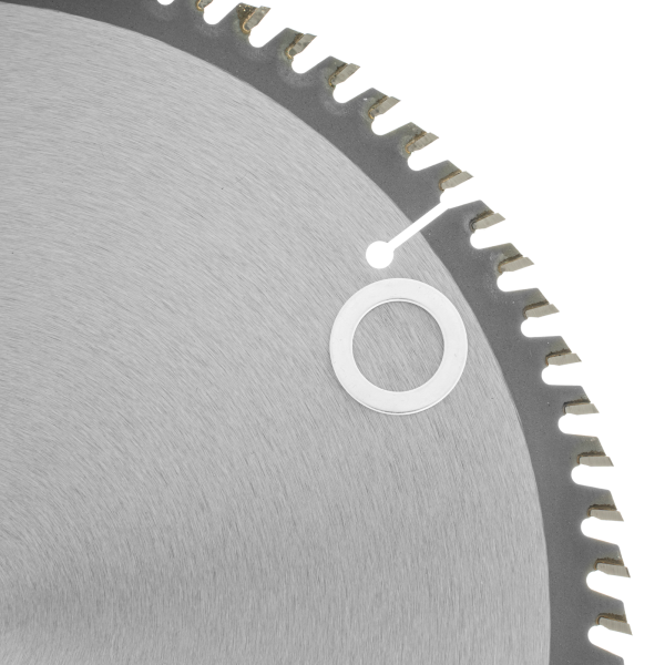 Пильный диск по ламинату DENZEL ф300 х 30 мм, 80 зубьев