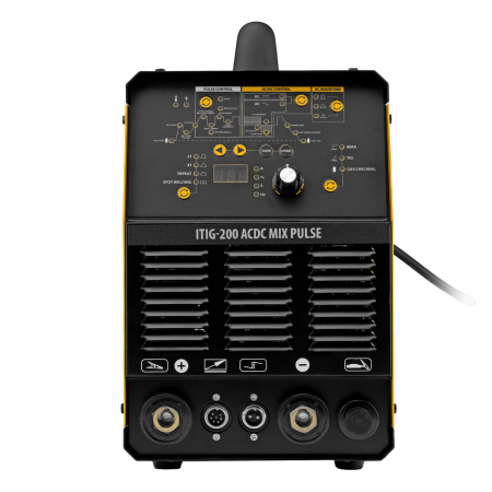 Аппарат инвертор. аргонодуговой сварки DENZEL ITIG-200 ACDC Mix Pulse, 200 А, ПВ 60%
