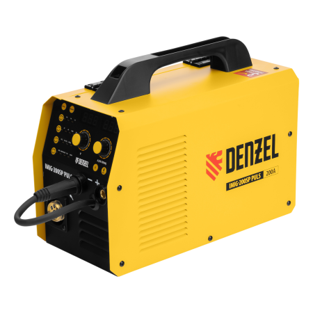 Аппарат инвертор. полуавтомат. cварки DENZEL IMIG-200SP Pulse, 200 А, ПВ 60%, катушка 5 кг Аппарат инвертор. полуавтомат. cварки DENZEL IMIG-200SP Pulse, 200 А, ПВ 60%, катушка 5 кг