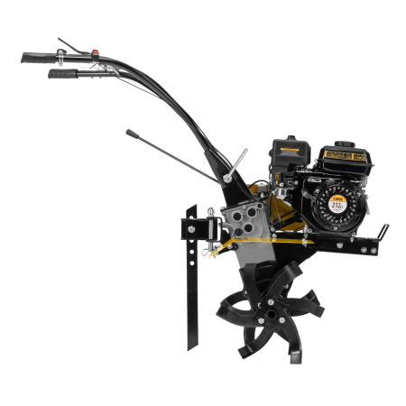 Мотоблок DENZEL DPT-170, 7 л.с., ремен.сцеп, шир 85 см, глуб 35 см,фрез 3х3,ШОМ,скор 2В/1Н,кол 8"