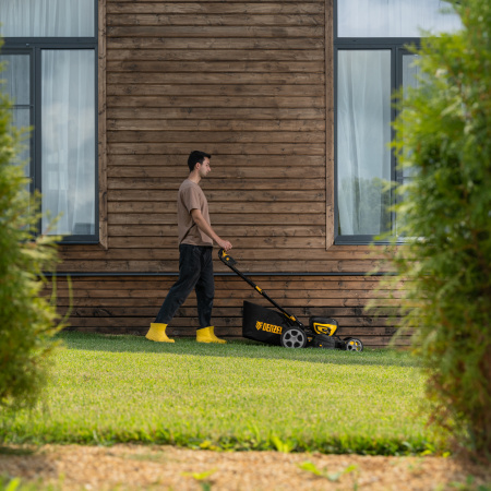 Газонокосилка аккумуляторная бесщет. DENZEL DLM-460, 460 мм, травосб. 65 л., Li-Ion, 40 В