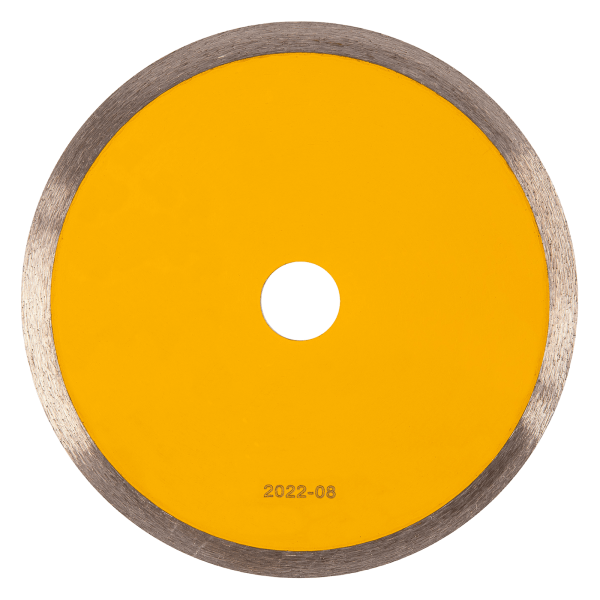 Диск алмазный сплошной DENZEL супертонкий, 180 х 25,4 мм, горячее прессование, мокрое резание