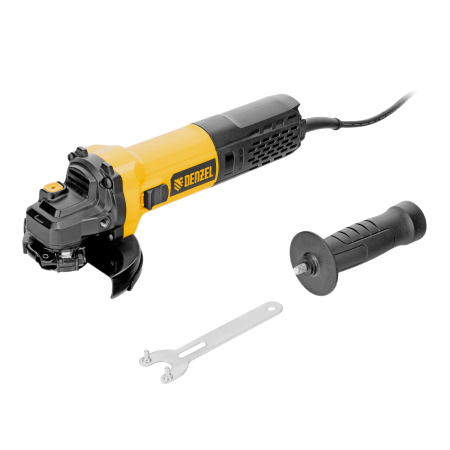 Машина шлифовальная угловая DENZEL AGB125-1700, 1700 Вт, 125 мм, 3000-11000 об/мин