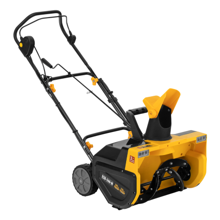 Снегоуборщик электрический DENZEL ESB-560-M, 2,5 кВт, металлический шнек, LED фара