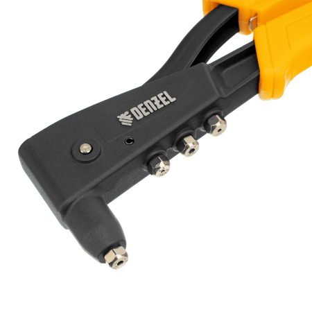 Заклепочник ручной DENZEL 255 мм, литой, усиленный, заклепки 2,4-3,2-4,0-4,8 мм Заклепочник ручной DENZEL 255 мм, литой, усиленный, заклепки 2,4-3,2-4,0-4,8 мм