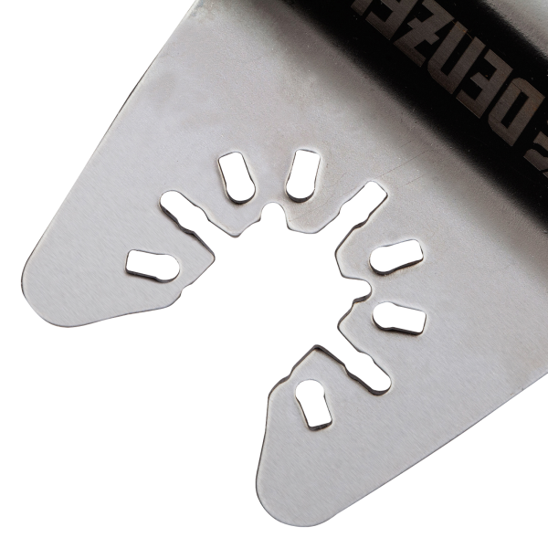 Насадка для МФИ DENZEL 782317 шабер полукруг, Inox, для снятия краски, 50 мм