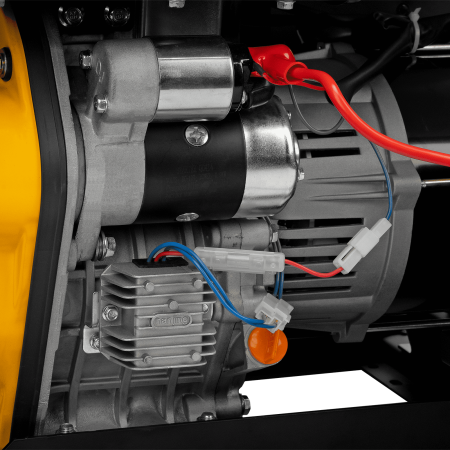 Генератор дизельный DENZEL DES-55E, 5,5 кВт, 230 В, 11 л, электростартер