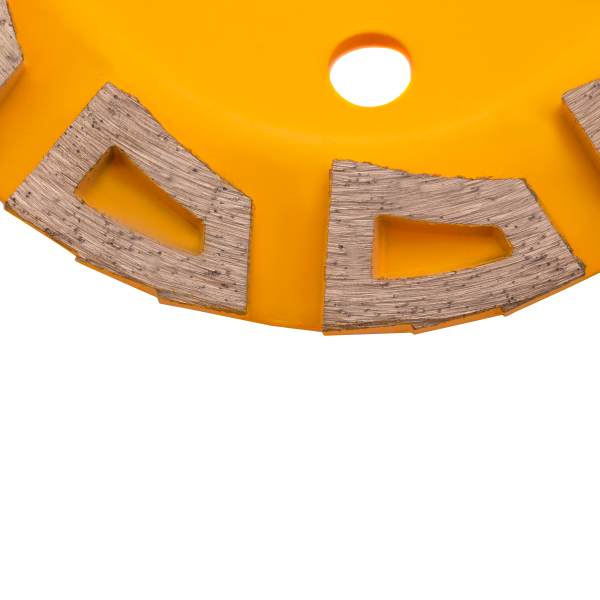 Чашка алмазная зачистная DENZEL 72972, агрессор, 125 мм