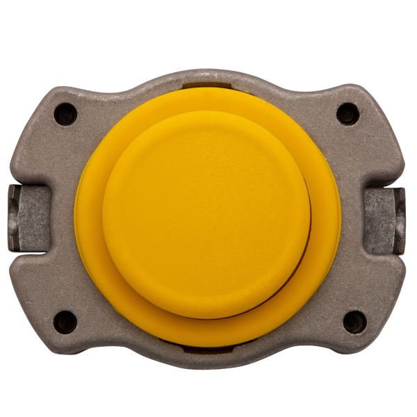 Триммерная головка DENZEL 96363, универсальная, алюминий, шайба 8 мм, 10 мм