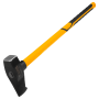 Колун-кувалда DENZEL 4000 г, кованая, фибергласовая  рукоятка c TPR покрытием, 880 мм