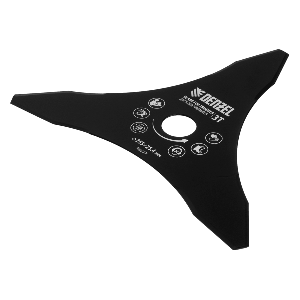 Диск для триммера DENZEL 250 х 25,4  3 лезвия