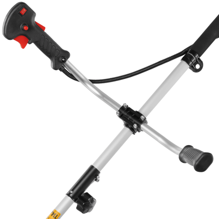 Триммер бензиновый DENZEL DTS-33S, 33 см3, разъемная штанга, состоит из 2 частей