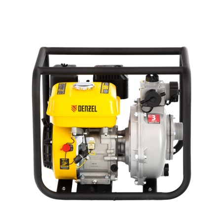 Мотопомпа бензиновая DENZEL PX-50H, 7 л.с, 2, 600 л/мин, глубина 8 м, напор 65 м