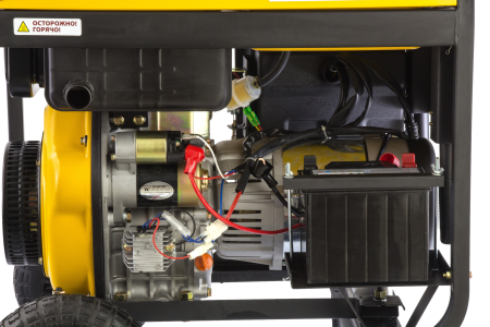 Дизельный генератор DENZEL DD6300Е, 5 кВт, 220 В/50 Гц, 15 л, электростартер