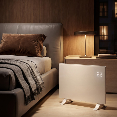 Конвектор электрический DENZEL OptiPrime-1500, Wi-Fi, тачскрин, цифровой термостат, 1500 Вт