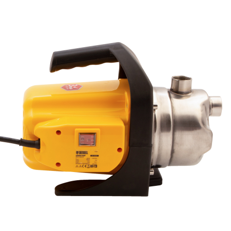 Насос садовый поверхностный DENZEL GP1000Х, 1000 Вт, 3500 л/ч, высота подъема 44 м