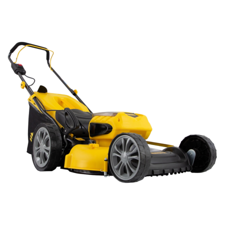 Газонокосилка аккумуляторная бесщеточная RLM450-36, Li-ion, 36 В, 4 Ач, 450 мм, травосборник 40 л Denzel