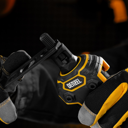 Заклепочник для резьбовых заклепок DENZEL двуручный, заклепки М3, М4, М5, М6, М8, М10, M12