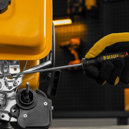 Отвертка DENZEL PH1х150 мм, S2, 3к рукоятка