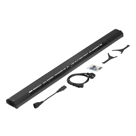 Конвектор электрический плинтусный DENZEL ATRIC-300, 230 В, 300 Вт, ТЭН, черный