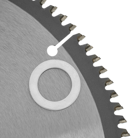 Пильный диск по алюминию DENZEL ф255 х 30 мм, 100 зубьев