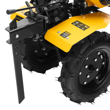 Мотоблок DENZEL DPT-370S, 7 л.с., ремен.сцеп, фрез 3х4, ШОМ, передачи 3В/1Н