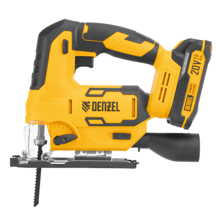 Лобзик аккумуляторный DENZEL CJH-20-80, Li-Ion, 20 В