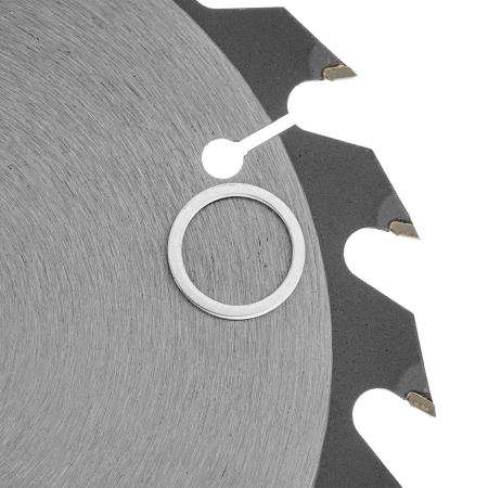 Пильный диск по дереву DENZEL ф165 х 20 мм, 20 зубьев