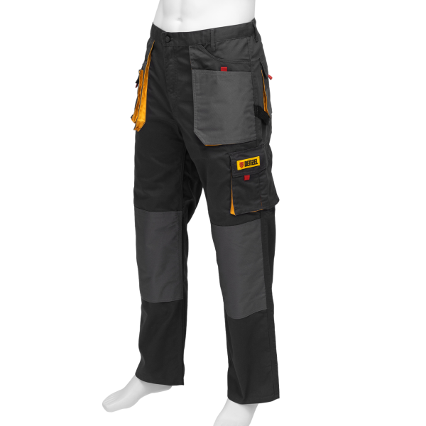Брюки профессиональные рабочие DENZEL 65% полиэстер 35% хлопок, XXXL