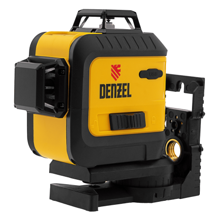 Лазерный уровень мультипризм. DENZEL LXI 360-3 Green, 30 м, 520 нм, акк. Li 2800 mAh, резьба 1/4"