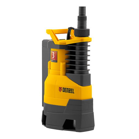 Дренажный насос DENZEL DPХ450, 450 Вт, подъем 5 м, 9000 л/ч