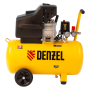 Компрессор воздушный DENZEL DC1500/50, 1.5 кВт, прямой привод, 50 литров, 220 л/мин