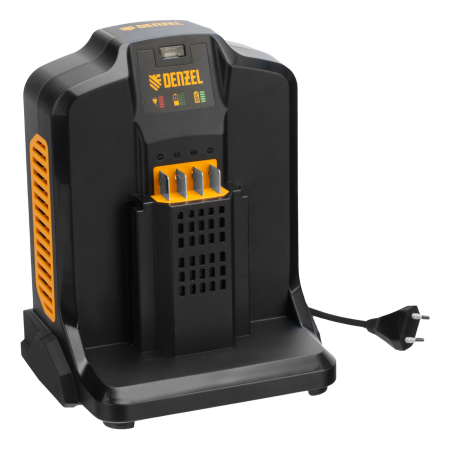 Пила цепная  аккумуляторная  бесщет. DENZEL RCS 400-62, 400 мм, Li-ion, 62В