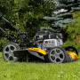 Газонокосилка бензиновая DENZEL GLR-460SP-ZS, 149 см3, ширина 46 см, привод, травосборник 65 л