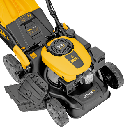 Газонокосилка бензиновая DENZEL GLD-410SP-K, 150 см3, 41 см, привод, 40 л