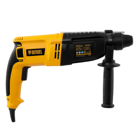 Перфоратор электрический DENZEL RHH-800-26, SDS-plus, 800 Вт, 3 Дж, 3 плюс 1 реж.