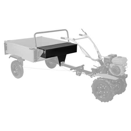 Ящик-сиденье для мотоблочного прицепа DENZEL B-500