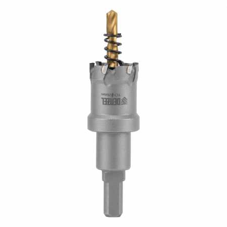 Коронка по металлу DENZEL 724006, 26 мм, твердосплавная