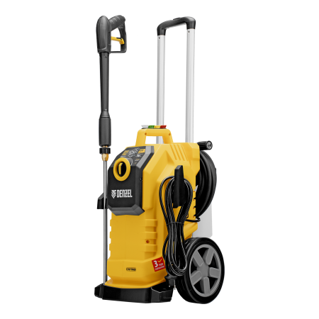 Моечная машина высокого давления DENZEL K 90 Power, 3100 Вт, 220 бар, 600 л/ч, асинх. двигатель