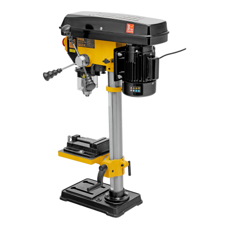 Станок сверлильный DENZEL DDM-550L, 550 Вт, 16 мм, 12 ск., лазер, настольный